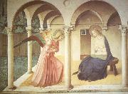 Fra Angelico The Annuciation oil on canvas